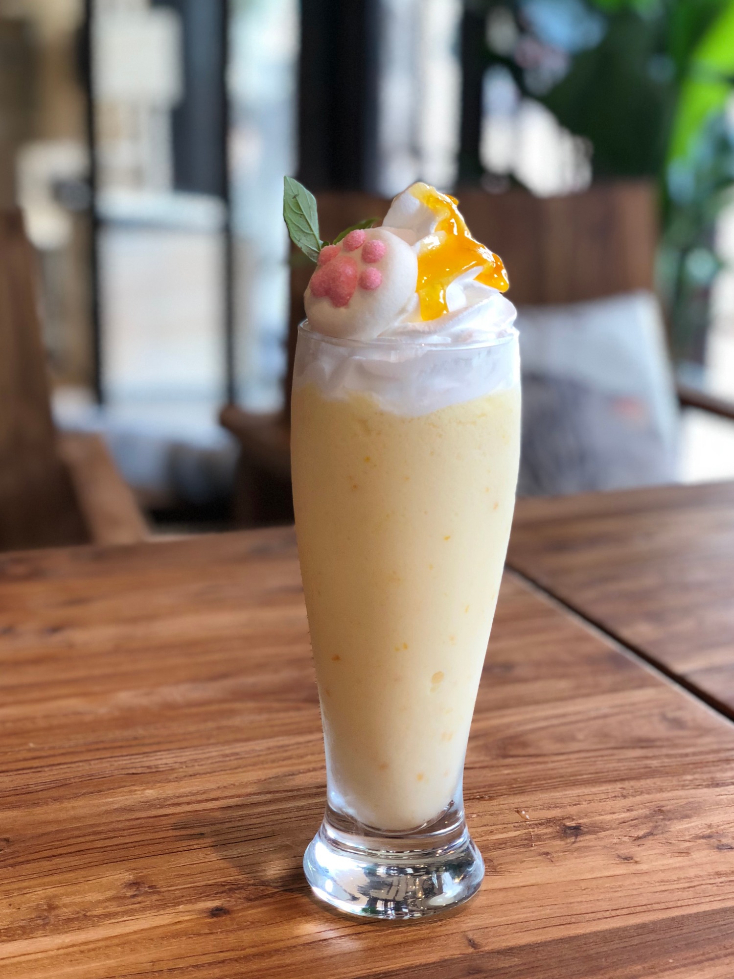 芒果優格思慕雪