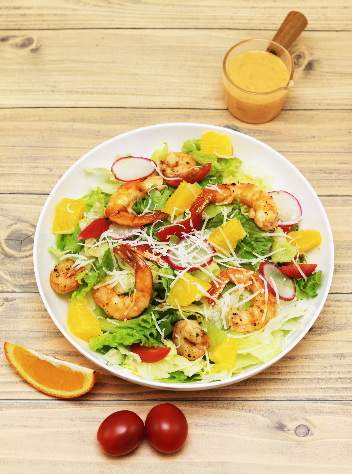 新西蘭香橙鮮蝦沙拉