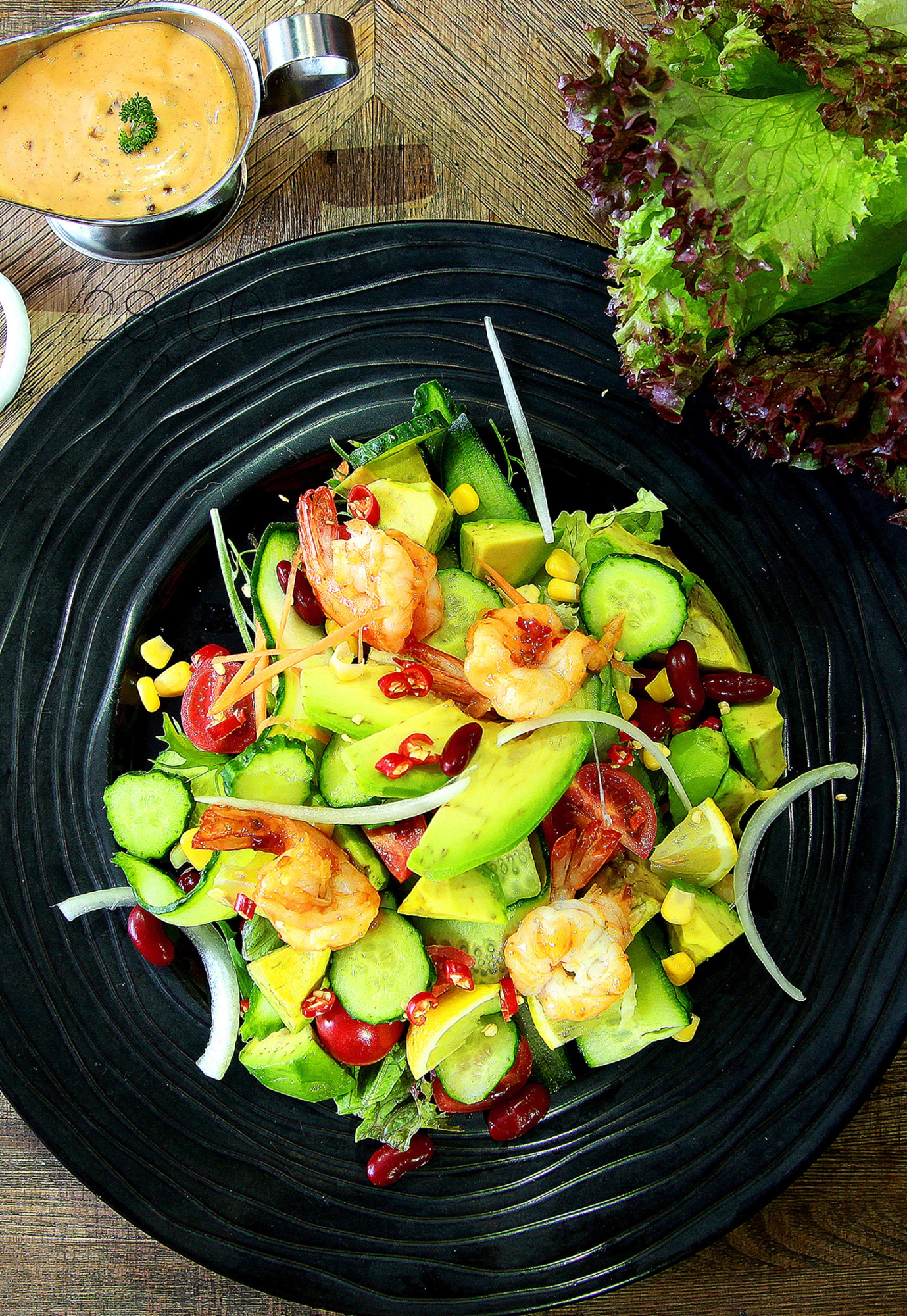 鮮蝦牛油果沙拉